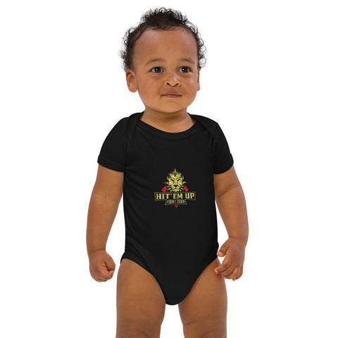 Hit' Em Up Organic cotton baby bodysuit