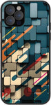 IPhone Cases - Multicolor Tetris Puzzle Design Silicone Protective - 14/12