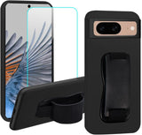 Google 8 Phone Case Design by Sitikai, Wristband Holder Case - Black