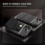 IPhone 14 Pro Max Case by Maxdara With Hidden Card Slot - Black