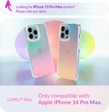 IPhone 14 Pro Max Design by Lonli Hue - Fluorescent Colorful Iridescent Translucent Matte Phone Case