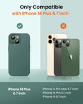 IPhone 14 Plus Designed by OUXUL - Silicone Ultra Slim Military Grade Protective Case