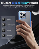 IPhone 14 Pro Case Designed by Dadanism Military Grade Light Blue Case