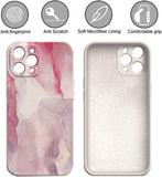 IPhone 14 Pro Max Case by Nakiwolve - Pink & Gold Streaks