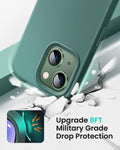IPhone 14 Plus Designed by OUXUL - Silicone Ultra Slim Military Grade Protective Case