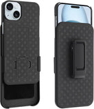 IPhone 14 Plus Case Designed by Ailiber - Belt Clip Holster Protective Case - Black