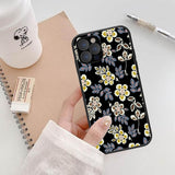 IPhone Cases - Wild Flower Clear Floral Design