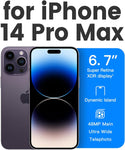 IPhone 14 Pro Max Case Design by Mkeke Clear Shockproof