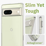 Google Pixel 7 - JIC Bundle - Slim Hybrid-Material Clear Case