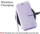 IPhone 14 Pro Max Design by VANAVAGY RFID Leather Wallet - Clove Purple