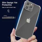 IPhone 14 Pro Case Designed by IKKEMO 6.1 inch, with [2 Pack Tempered Glass Screen Protector]