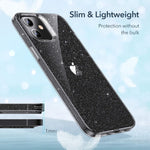 IPhone 12 Mini Case 5.4 Inch Designed by ESR Glitter Clear