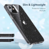 IPhone 12 Mini Case 5.4 Inch Designed by ESR Glitter Clear