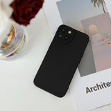 IPhone 15 Phone Case Designed by SDIK&SSIK - Black Ultra Slim Case W/Camera Cover