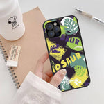 IPhone 14 Pro Max Designer Dinosaur Skeleton Pattern Anti Drop Case