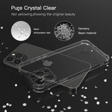 IPhone 14 Pro Case Designed by IKKEMO 6.1 inch, with [2 Pack Tempered Glass Screen Protector]
