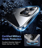 IPhone 14 Pro Case Designed by Torras - Crystal Clear Military Protection