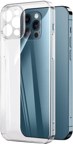 IPhone 15 Pro Max Case by PIXIU TPU - Crystal Clear Slim Protective Case, Full Camera Cover