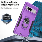 Google Pixel 7 Case Design by Watefull - Purple & Black