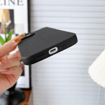 IPhone 15 Phone Case Designed by SDIK&SSIK - Black Ultra Slim Case W/Camera Cover