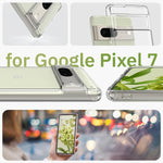 Google Pixel 7 - JIC Bundle - Slim Hybrid-Material Clear Case