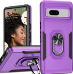 Google Pixel 7 Case Design by Watefull - Purple & Black