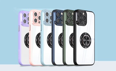 IPhone 14 Cases by Banstne - Ring Magnetic Kickstand Shockproof with Extra Camera Protection