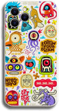 IPhone 14 Pro Max Case by Nakiwolve - Colorful Monsters