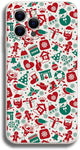 IPhone 14 Pro Max Case by Nakiwolve Christmas Seamless Pattern Design