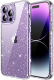 IPhone 14 Pro Max by JeTech Glitter Case - Clear