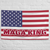 Maga King Patriot Flag