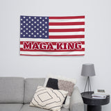 Maga King Patriot Flag