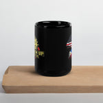 Hit' Em Up Black Glossy Mug