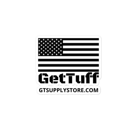 GT Bubble-free American Flag stickers