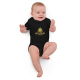 Hit' Em Up Organic cotton baby bodysuit