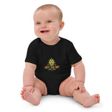 Hit' Em Up Organic cotton baby bodysuit