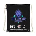 Organic Cotton Hit' Em Grapplers Ball drawstring bag