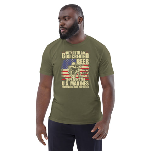 Marines 8th Day Organic T-Shirt