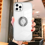 IPhone 14 Pro Max Clear Case Designed by Watache With Ring Kickstand Holder